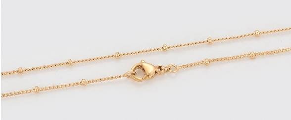 APZELTĪTA KAKLAROTA AR IESTRĀDĀTIEM KRISTĀLIEM